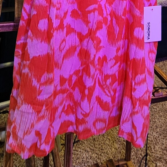 *NWT* Women's XXL Sonoma squareneck Peasant Top - Picture 6 of 10